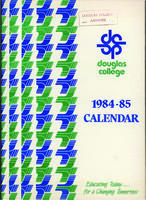 Douglas College Calendar 1984-1985