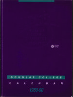 Douglas College Calendar 1989-1990