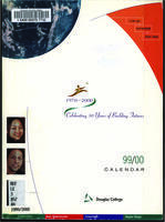 Douglas College Calendar 1999-2000