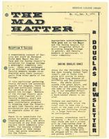 The Mad Hatter:  a Douglas Newsletter, December 8, 1970