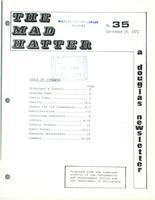 The Mad Hatter:  a Douglas Newsletter, September 14, 1971