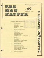 The Mad Hatter:  a Douglas Newsletter, January 6, 1972