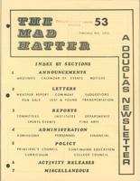 The Mad Hatter:  a Douglas Newsletter, February 9, 1972