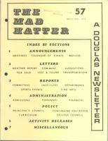 The Mad Hatter:  a Douglas Newsletter, March 8, 1972