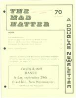 The Mad Hatter:  a Douglas Newsletter, July 20, 1972