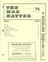 The Mad Hatter:  a Douglas Newsletter, October 4, 1972