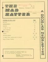 The Mad Hatter:  a Douglas Newsletter, November 8, 1972
