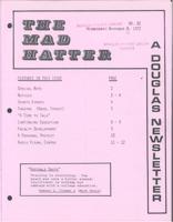 The Mad Hatter:  a Douglas Newsletter, November 15, 1972