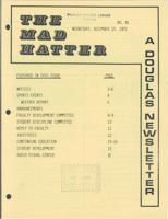 The Mad Hatter:  a Douglas Newsletter, December 13, 1972