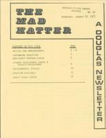 The Mad Hatter:  a Douglas Newsletter - January 24, 1973