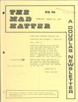 The Mad Hatter:  a Douglas Newsletter, January 31, 1973