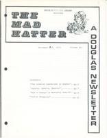 The Mad Hatter:  a Douglas Newsletter, November 7, 1973