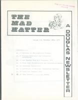 The Mad Hatter:  a Douglas Newsletter, November 28, 1973