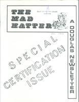 The Mad Hatter:  a Douglas Newsletter, December 1, 1974