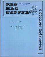 The Mad Hatter:  a Douglas Newsletter, August 9, 1976