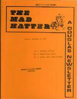The Mad Hatter:  a Douglas Newsletter, December 6, 1976