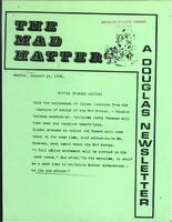 The Mad Hatter:  a Douglas Newsletter, January 12, 1976