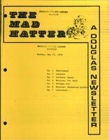 The Mad Hatter:  a Douglas Newsletter, May 17, 1976