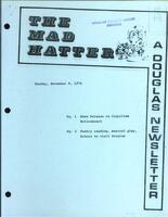 The Mad Hatter:  a Douglas Newsletter, November 8, 1976