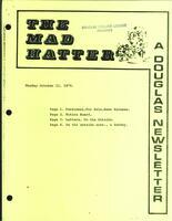 The Mad Hatter:  a Douglas Newsletter, October 11, 1976