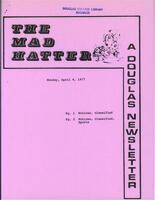 The Mad Hatter:  a Douglas Newsletter, April 4, 1977