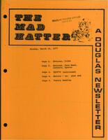 The Mad Hatter:  a Douglas Newsletter, March 14, 1977