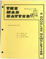 The Mad Hatter:  a Douglas Newsletter, March 28, 1977