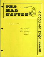 The Mad Hatter:  a Douglas Newsletter, November 7, 1977
