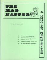 The Mad Hatter:  a Douglas Newsletter, September 6, 1977