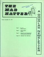 The Mad Hatter:  a Douglas Newletter, September 26, 1977