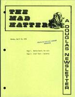 The Mad Hatter:  a Douglas Newsletter, April 10, 1978