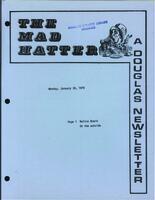 The Mad Hatter:  a Douglas Newsletter, January 30, 1978