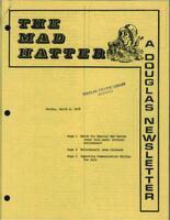 The Mad Hatter:  a Douglas Newsletter, March 6, 1978