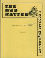 The Mad Hatter:  a Douglas Newsletter, March 7, 1978