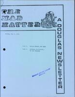 The Mad Hatter:  a Douglas Newsletter, May 8, 1978
