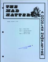 The Mad Hatter:  a Douglas Newsletter, October 2, 1978