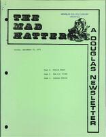 The Mad Hatter:  a Douglas Newsletter, September 25, 1978