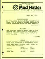 The Mad Hatter:  a Douglas Newsletter, April 2, 1979
