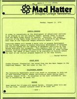 The Mad Hatter:  a Douglas Newsletter, August 13, 1979