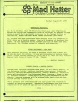 The Mad Hatter:  a Douglas Newsletter, August 27, 1979