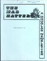 The Mad Hatter:  a Douglas Newsletter, February 12, 1979