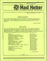 The Mad Hatter:  a Douglas Newsletter, September 24, 1979