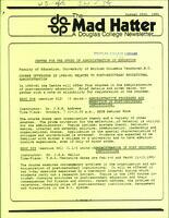 The Mad Hatter:  a Douglas Newsletter, August 25, 1980
