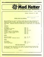 The Mad Hatter:  a Douglas Newsletter, February 11, 1980