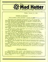 The Mad Hatter:  a Douglas Newsletter, January 14, 1980