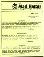The Mad Hatter:  a Douglas Newsletter, July 29, 1980