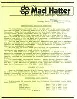 The Mad Hatter:  a Douglas Newsletter, March 17, 1980