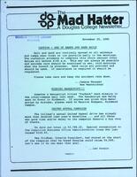 The Mad Hatter:  a Douglas Newsletter, November 25, 1980
