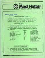 The Mad Hatter:  a Douglas Newsletter, October 28, 1980