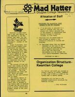 The Mad Hatter:  a Douglas Newsletter, February 3, 1981